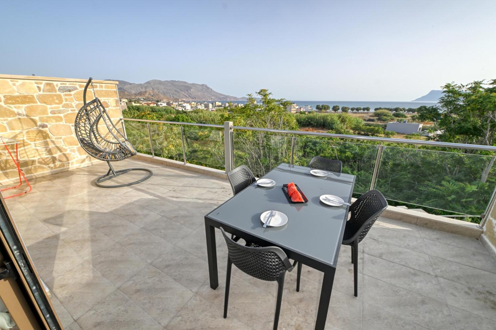 Appartement Eagle Bay Loft à Kíssamos Extérieur photo