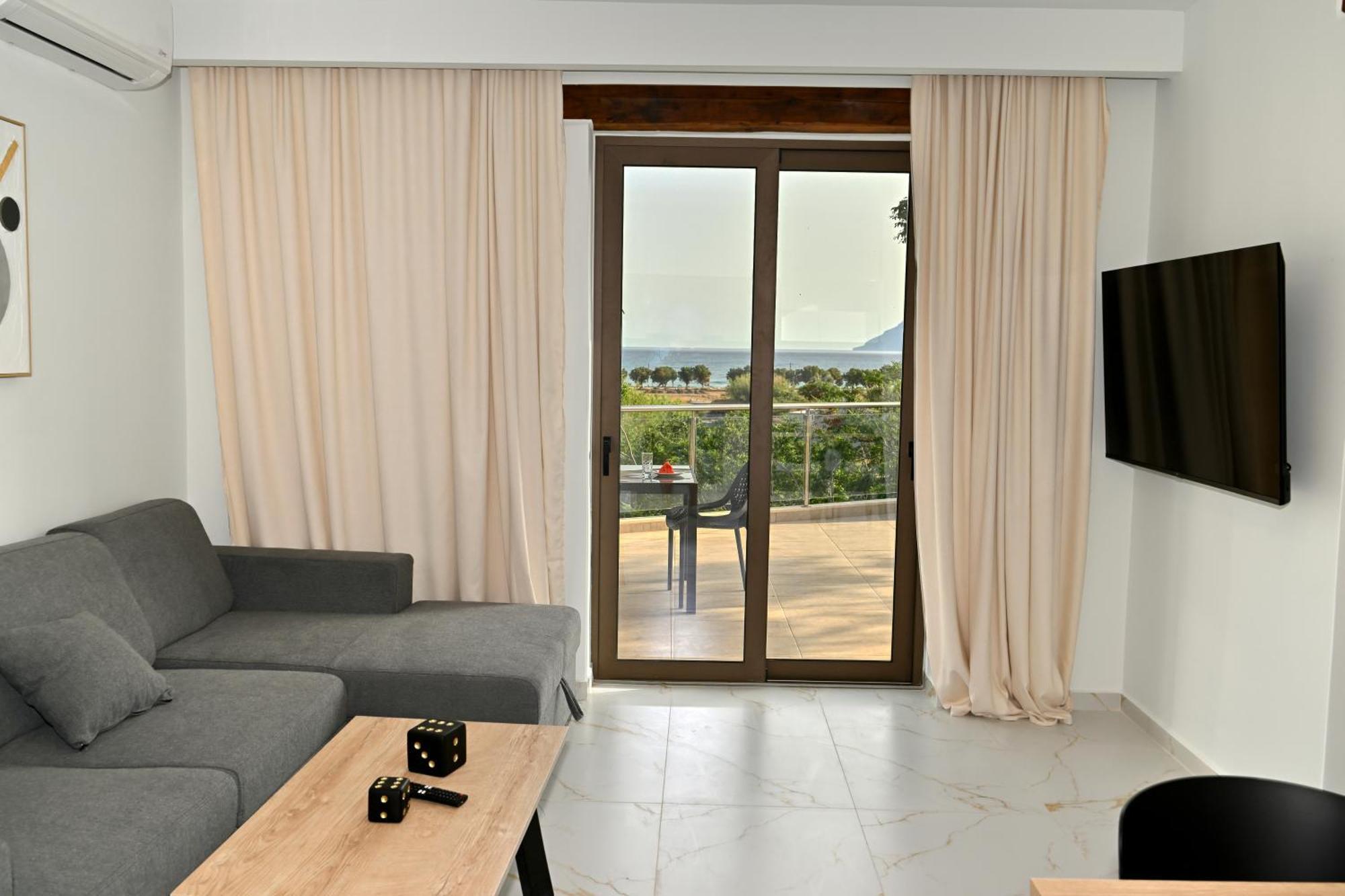 Appartement Eagle Bay Loft à Kíssamos Extérieur photo