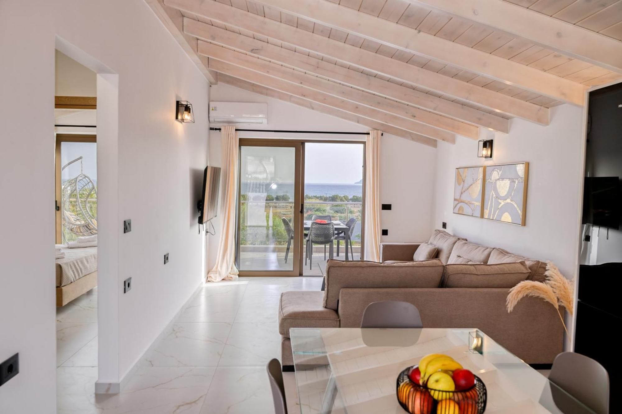Appartement Eagle Bay Loft à Kíssamos Extérieur photo